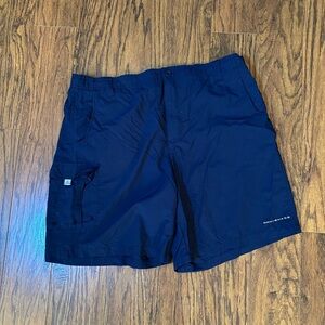 Columbia Blue Hybrid Shorts Lightweight Athletic Wear